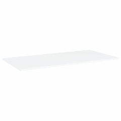 805298 vidaXL Bookshelf Boards 4 pcs White 80x20x1,5 cm Engineered Wood 2