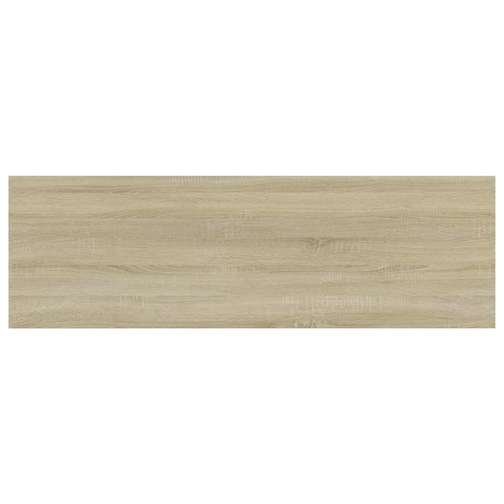 805304 vidaXL Bookshelf Boards 4 pcs Sonoma Oak 80x20x1,5 cm Engineered Wood 4