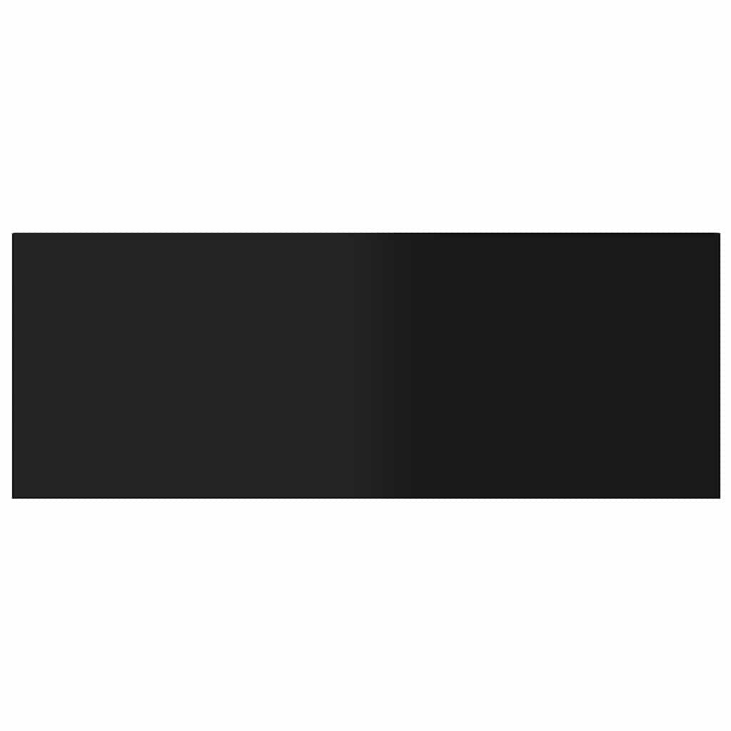 805327 vidaXL Bookshelf Boards 8 pcs High Gloss Black 80x30x1,5 cm Engineered Wood 6