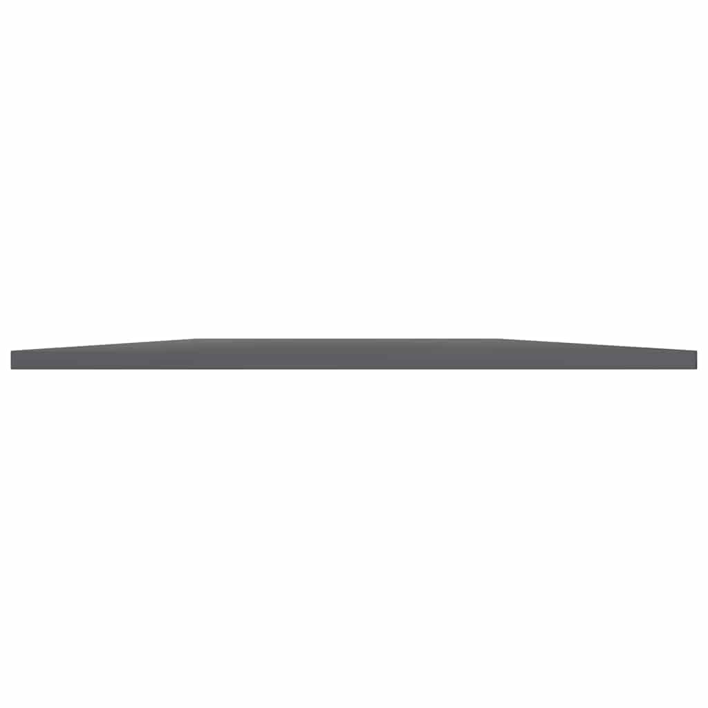 805329 vidaXL Bookshelf Boards 8 pcs High Gloss Grey 80x30x1,5 cm Engineered Wood 3