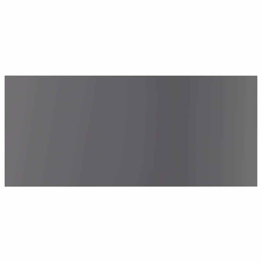 805329 vidaXL Bookshelf Boards 8 pcs High Gloss Grey 80x30x1,5 cm Engineered Wood 4