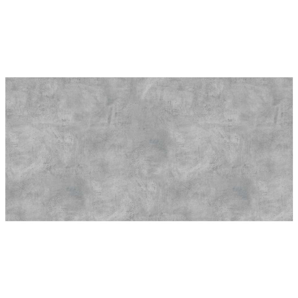 805422 vidaXL Bookshelf Boards 4 pcs Concrete Grey 100x50x1,5 cm Engineered Wood 6