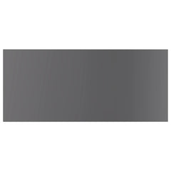 805425 vidaXL Bookshelf Boards 4 pcs High Gloss Grey 100x50x1,5 cm Engineered Wood 4