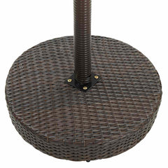 vidaXL Garden Bar Set | Brown | PE rattan | Medium | Seats Many | Garden Bar Set 5