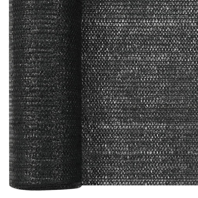 Privacy Net Black 1x50 m HDPE 75 g/m²