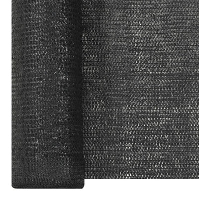 Privacy Net Black 1x25 m HDPE 150 g/m²