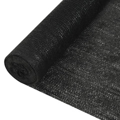 vidaXL Privacy Net Black 1.5x50 m HDPE 195 g/m² 1