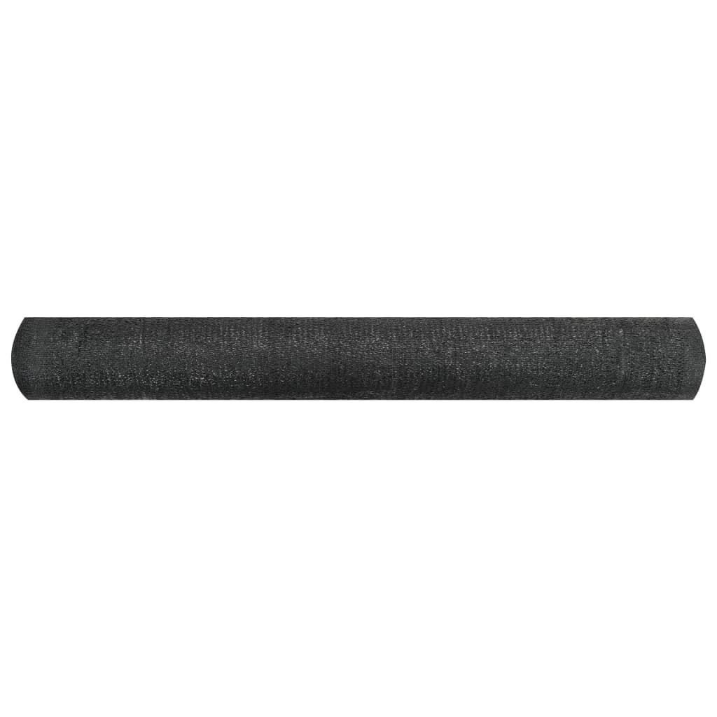 vidaXL Privacy Net Black 1.5x50 m HDPE 195 g/m² 2