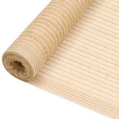 vidaXL Privacy Net Beige 1.8x50 m HDPE 195 g/m² 1