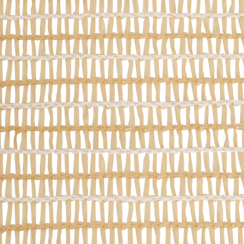 vidaXL Privacy Net Beige 2x50 m HDPE 195 g/m² 4
