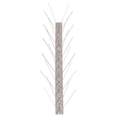 vidaXL 4-row Stainless Steel Bird & Pigeon Spikes Set of 20 10 m 3