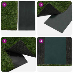 315799 vidaXL Artificial Grass Tape 0,15x20 m Green 5