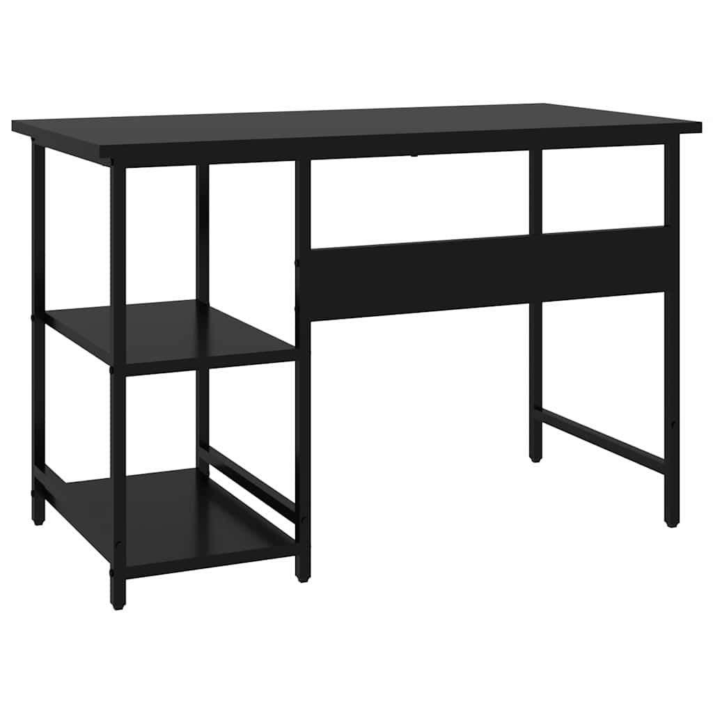 vidaXL Computer Desk | Black | MDF | 105 x 55 x 72 cm | Durable | Computer Desk 5