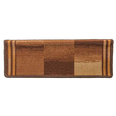 vidaXL Stair Tread | Set of 15 | Brown | Polyamide | 65 cm x 21 cm x 4 cm 5