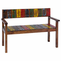 vidaXL Dining Chairs 4 pcs Solid Reclaimed Wood 1