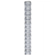 vidaXL Garden Fence Galvanised Steel 50x1,25 m Silver 2