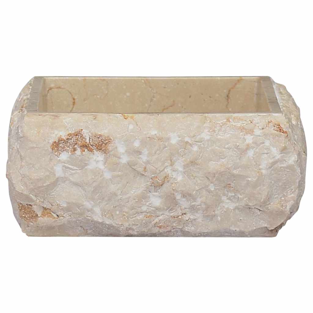 Sink 30x30x13 cm Marble Cream