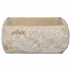 Sink 30x30x13 cm Marble Cream