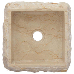 Sink 30x30x13 cm Marble Cream