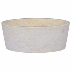 Sink Ø40x15 Marble Cream