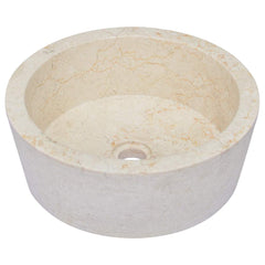 Sink Ø40x15 Marble Cream