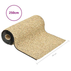 vidaXL Stone Liner | Natural Sand | Nonwoven PP fleece, drinkwater safe glue 6