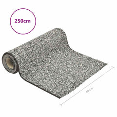 vidaXL Stone Liner Grey 250x40 cm 6