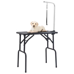 Adjustable Dog Grooming Table with 1 Loop Without basket