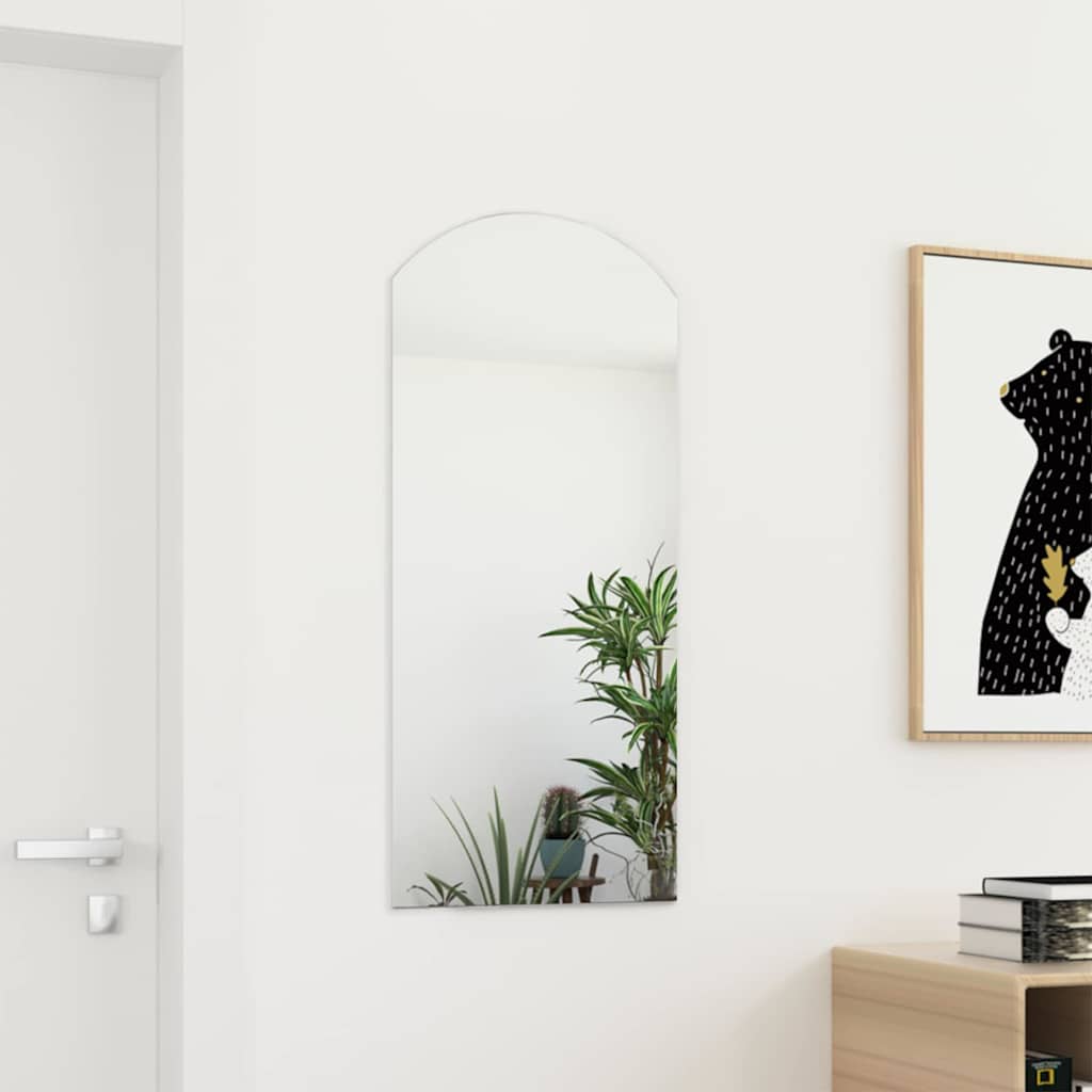 vidaXL Mirror | Transparent | Glass | 90 x 45 cm | Modern | Rectangular 1