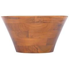 326161 vidaXL Basin Solid Teak Wood Φ40x20 cm 3