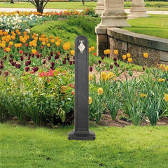 vidaXL Garden Tanker with Faucet Anthracite Stone Look 1