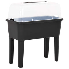 vidaXL Raised Bed | Anthracite | Polypropylene | Medium | Height-Adjustable 1