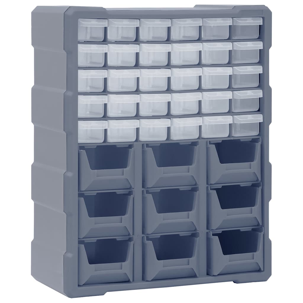 vidaXL Multi-drawer Organiser with 39 Drawers 38x16x47 cm 1