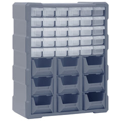 vidaXL Multi-drawer Organiser with 39 Drawers 38x16x47 cm 1