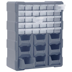 vidaXL Multi-drawer Organiser with 39 Drawers 38x16x47 cm 4