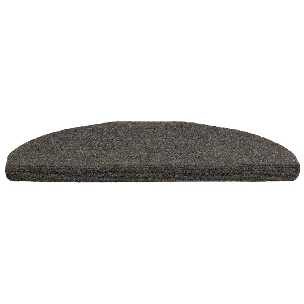 vidaXL Stair Mat | Set of 10 | Anthracite | Needle-punched fabric (100% PP) 3