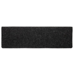 vidaXL Carpet Stair Tread | Set of 10 | Black 5