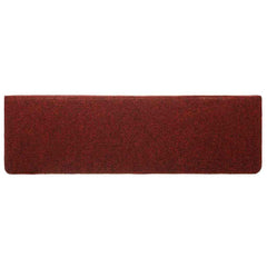 vidaXL Carpet Stair Tread | Set of 10 | Bordeaux red 4