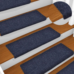 Stair Mats Self-adhesive 10 pcs in Anthracite