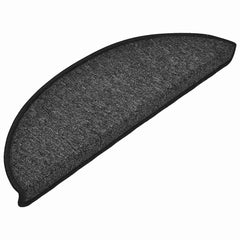 vidaXL Stair mats 10 pcs 56 x 17 x 3 cm Non-Slip Anthracite 3