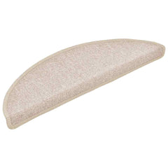 vidaXL Stair mats 10 pcs 56 x 17 x 3 cm Non-Slip Taupe 3