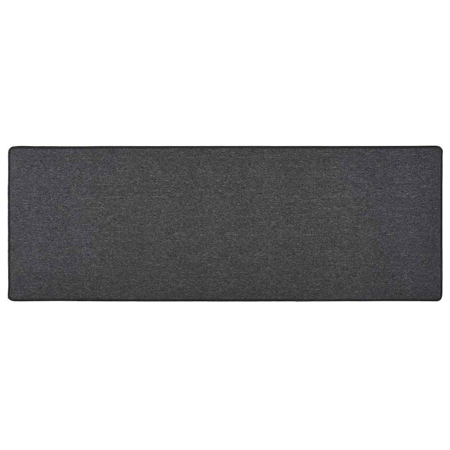 vidaXL Carpet Runner | Anthracite | 100% Polypropylene | 80 x 250 cm | Non-slip 1