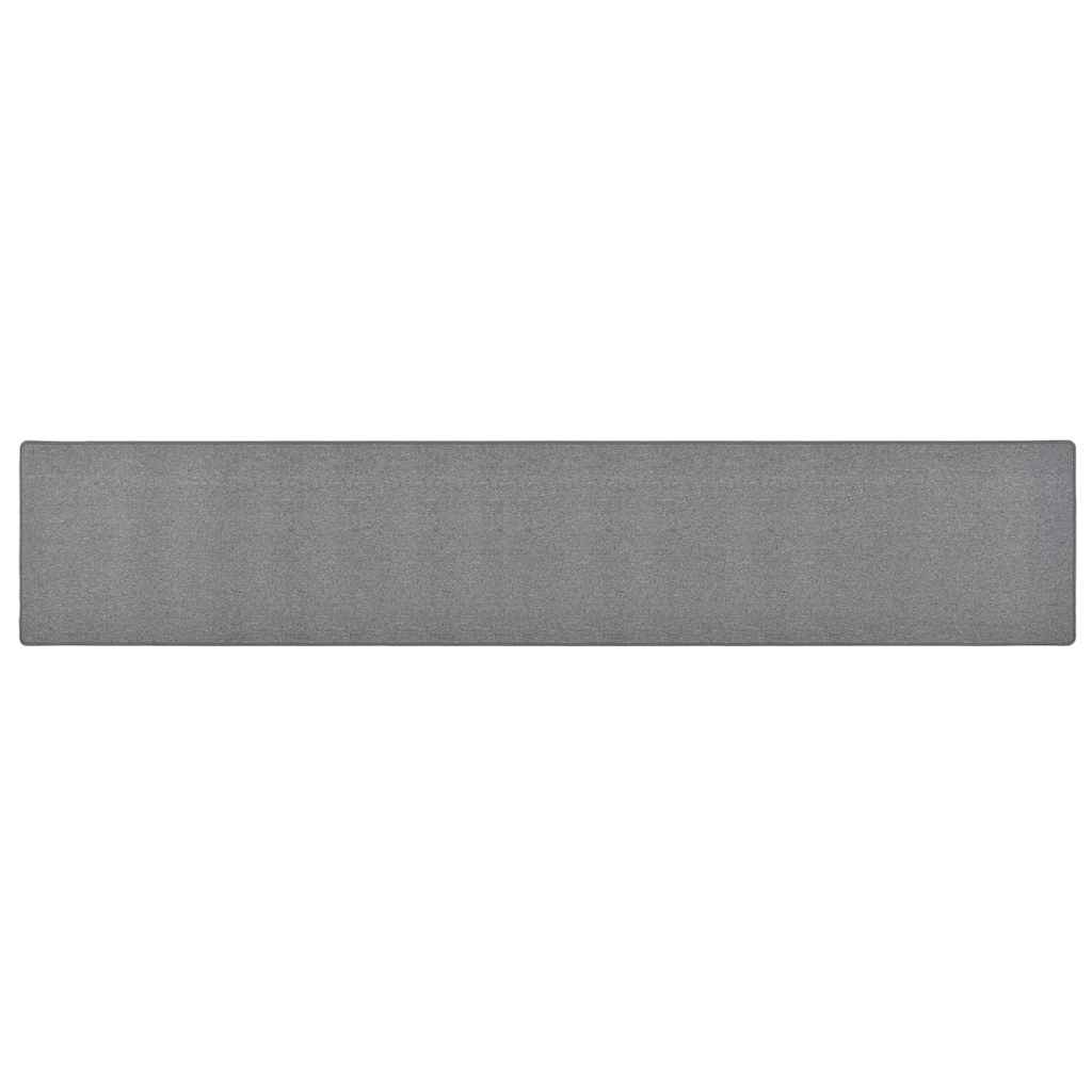 vidaXL Carpet Runner | Dark grey | 100% Polypropylene | 50 x 300 cm 1