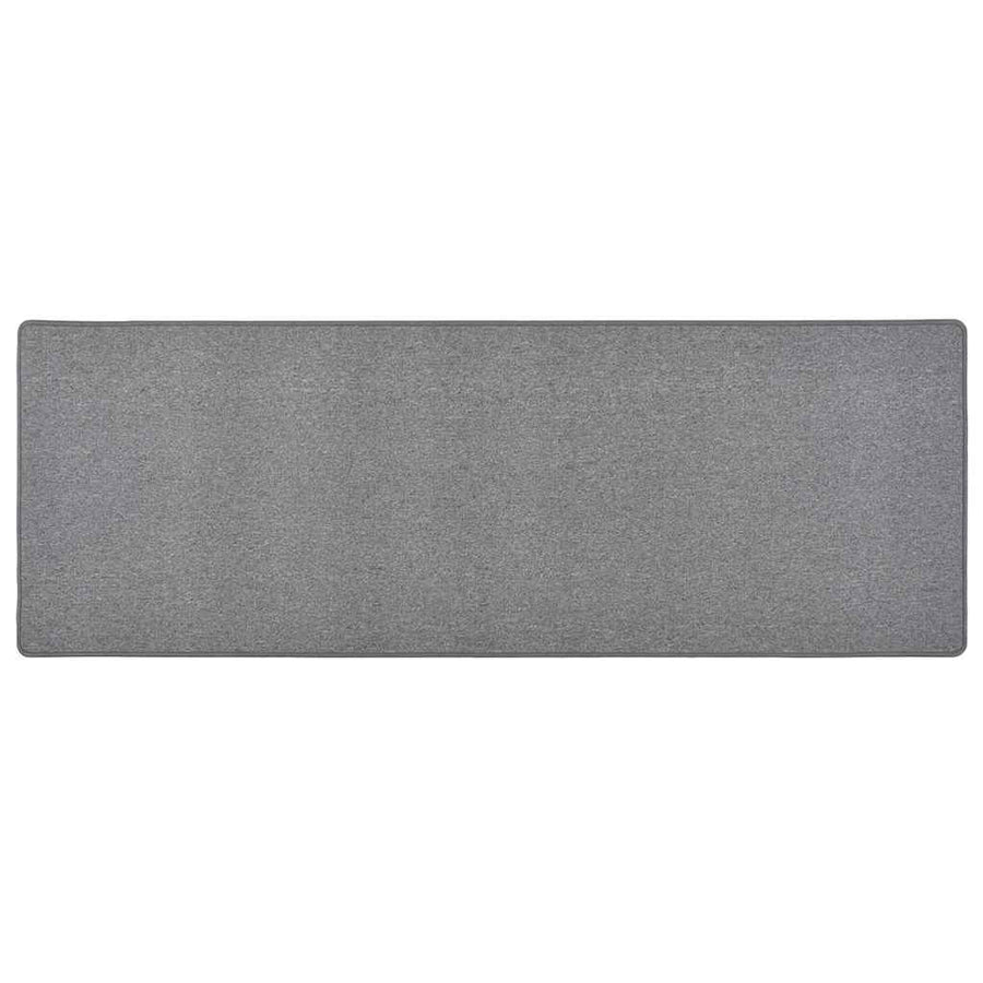 vidaXL Carpet Runner | Dark grey | 100% polypropylene | Large | Non-slip 1