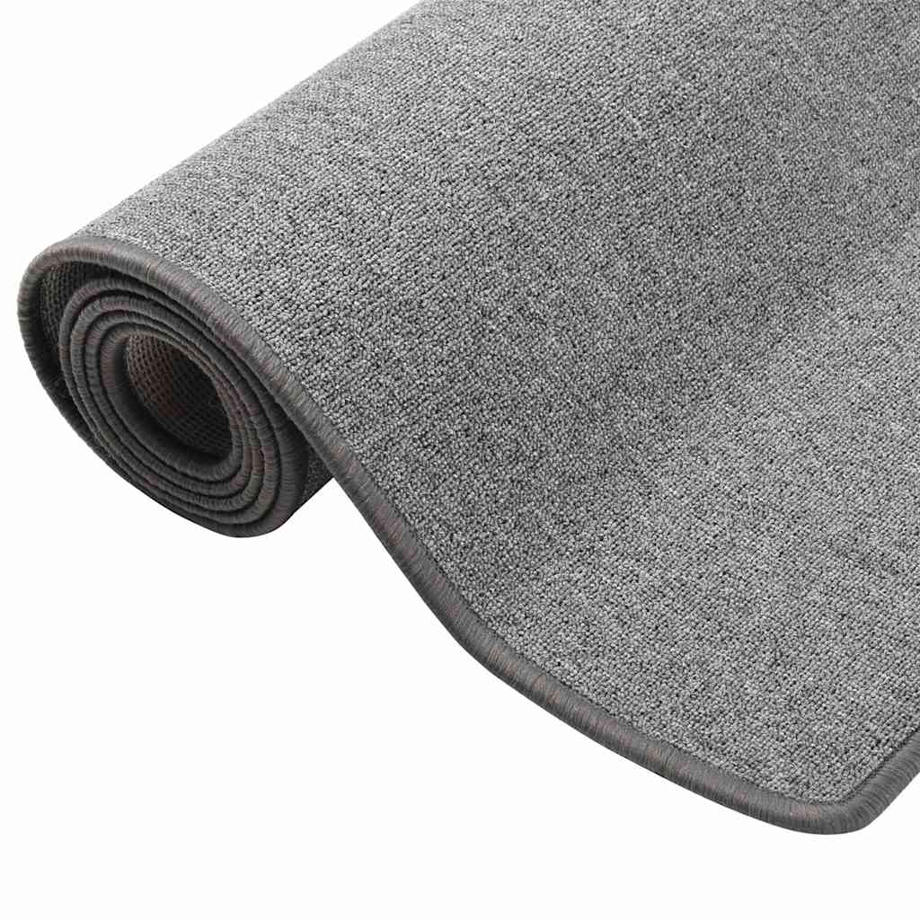 vidaXL Carpet Runner | Dark grey | 100% polypropylene | Large | Non-slip 2