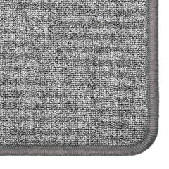 vidaXL Carpet Runner | Dark grey | 100% polypropylene | Large | Non-slip 3