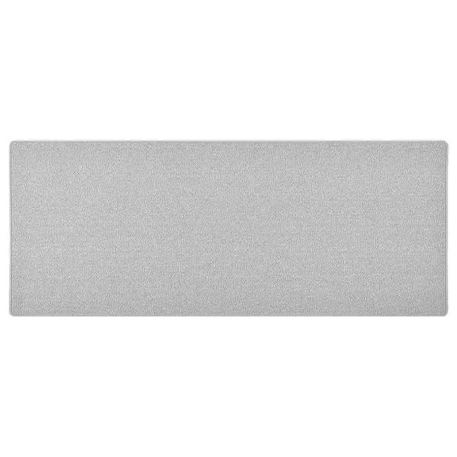 vidaXL Carpet Runner | Light grey | Needle-punched fabric (100% polypropylene) 1