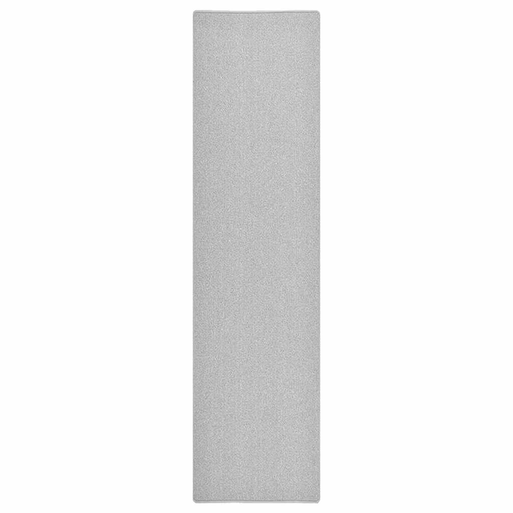 vidaXL Carpet Runner | Light grey | 100% Polypropylene | 80x300 cm | Non-slip 1