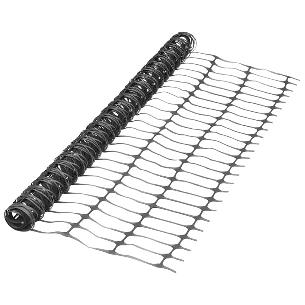 vidaXL Garden Fence 30 m Black 1