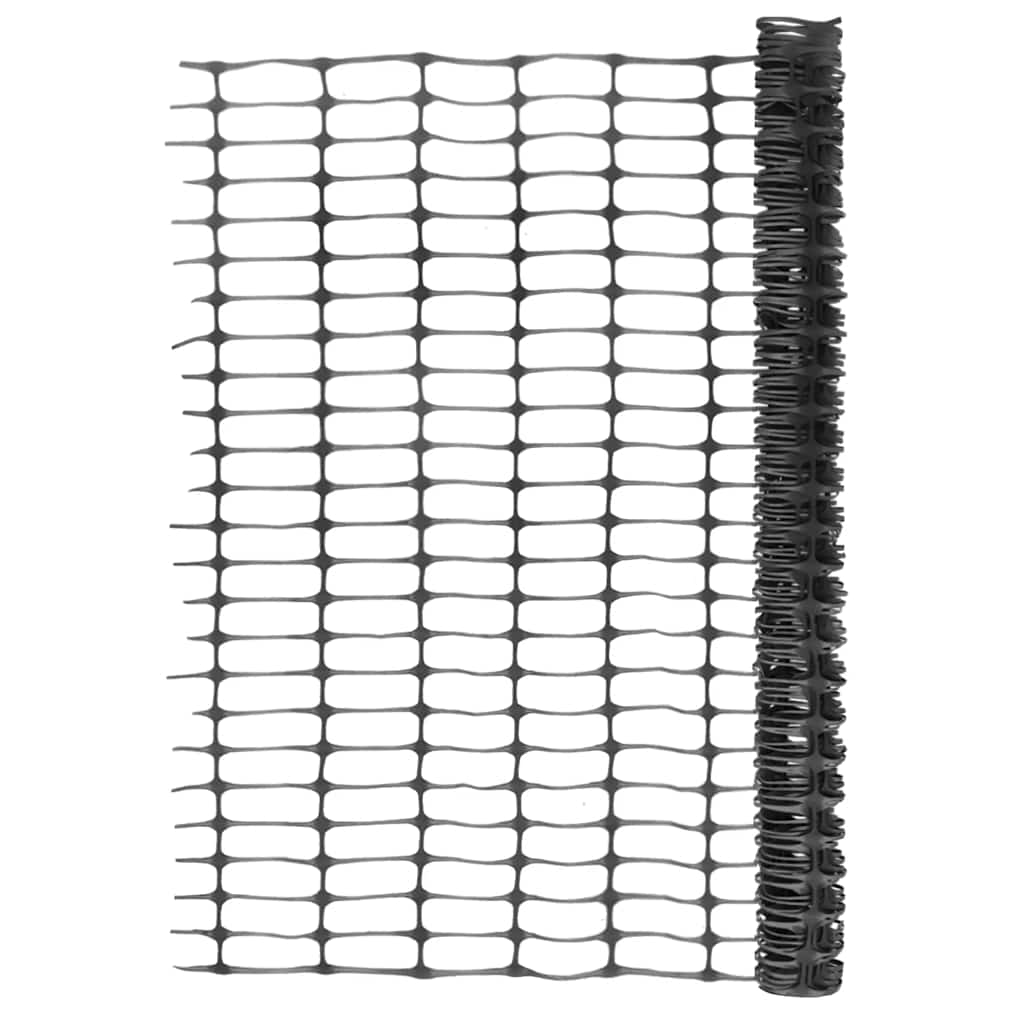 vidaXL Garden Fence 30 m Black 2